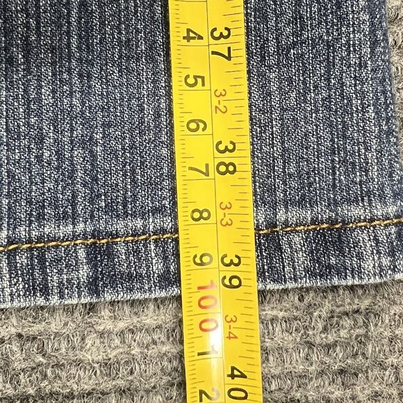 Duck Head Jeans Womens 14P Regular Fit Blue Denim High Rise Relaxed Cotton Blend - Picture 14 of 16